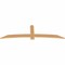 Ekena Millwork Bellingham Timber Gable Bracket, Western Red Cedar, 96"W x 28"H x 1 1/2"D x 5 1/2"F, 7/12 Pitch GBW096X28X0206BEL00SWR - alternate 4